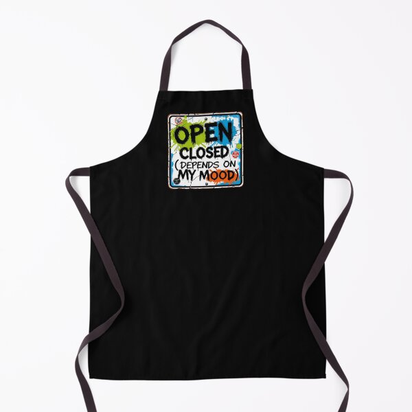 Item preview, Open/Closed Mood Sign - Sarcastic Business designed and sold by SolaoLab.