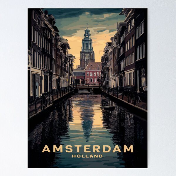 Aperçu de l'œuvre Amsterdam créée et vendue par Aise06.