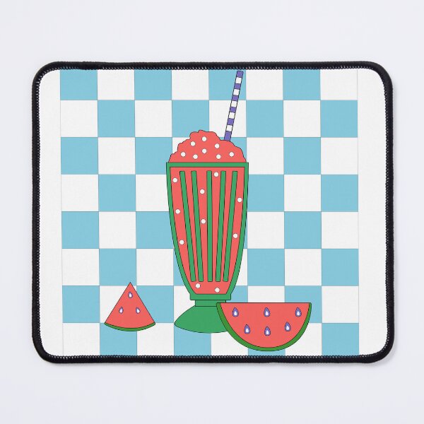 Item preview, Watermelon slush in a large glass. Cold summer drink. Watermelon lemonade. designed and sold by Cartoon Spain.