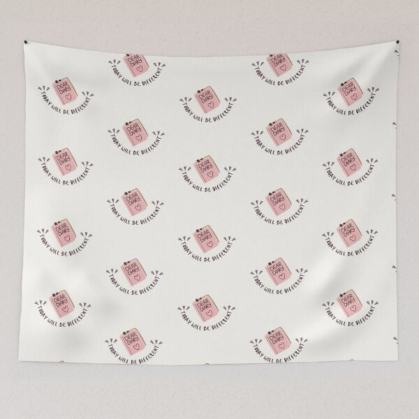 Item preview, Dear Diary, Today Will Be Different designed and sold by Fanverse Merchandise.