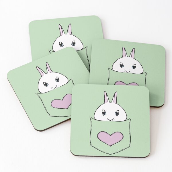 Item preview, Conejo blanco en el bolsillo designed and sold by HugSomeNettles.