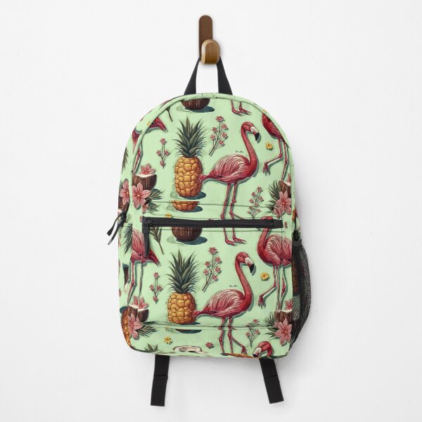 Item preview, Tropical Flamingo Fiesta designed and sold by Hen-C-Art.