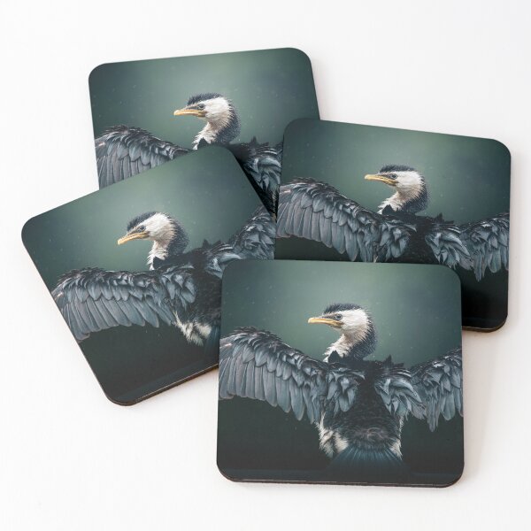 Item preview, Wet Little Pied Cormorant designed and sold by robdanimalphotography.