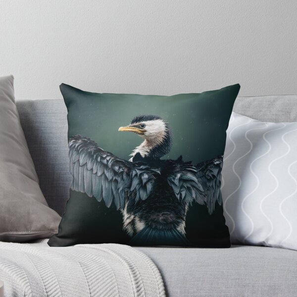 Item preview, Wet Little Pied Cormorant designed and sold by robdwildlife.