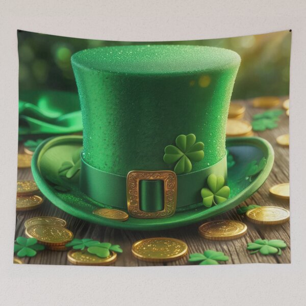 Item preview, patrick day  green hat  with gold coins ,saint patrick day designed and sold by Expressions-Sel.