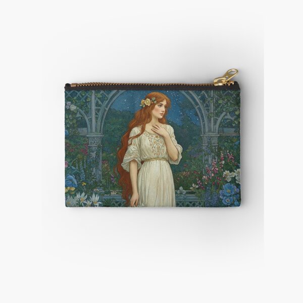 Item preview, Young Woman Painting Inspired Modern Romanticism   designed and sold by Tamas Das.