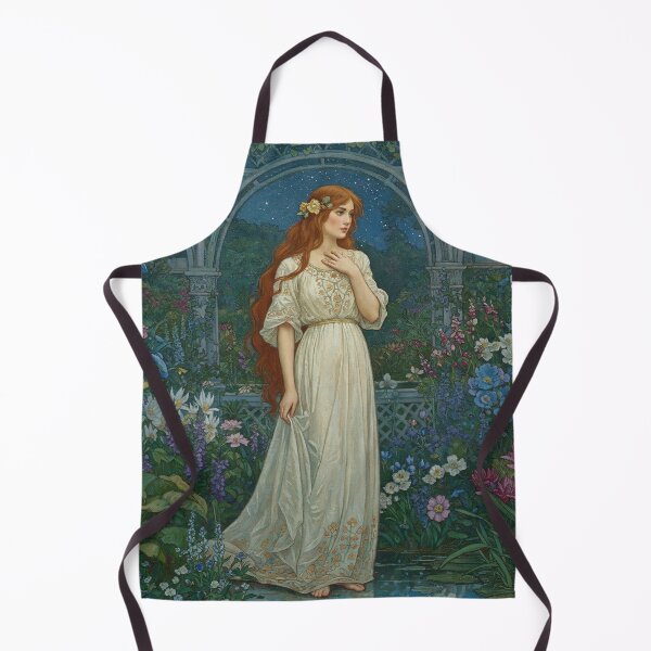 Item preview, Young Woman Painting Inspired Modern Romanticism designed and sold by Tamas Das.