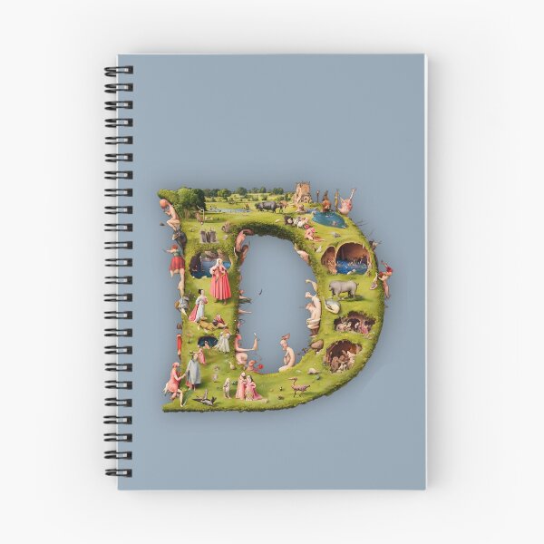 Item preview, Hieronymus Bosch Alphabet Letter D  designed and sold by dinaaaaaah.
