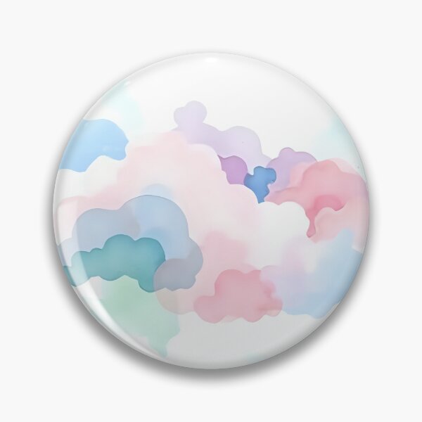 Item preview, Tranquil Cloudscape Motif - Watercolor Style designed and sold by Shirtastically.