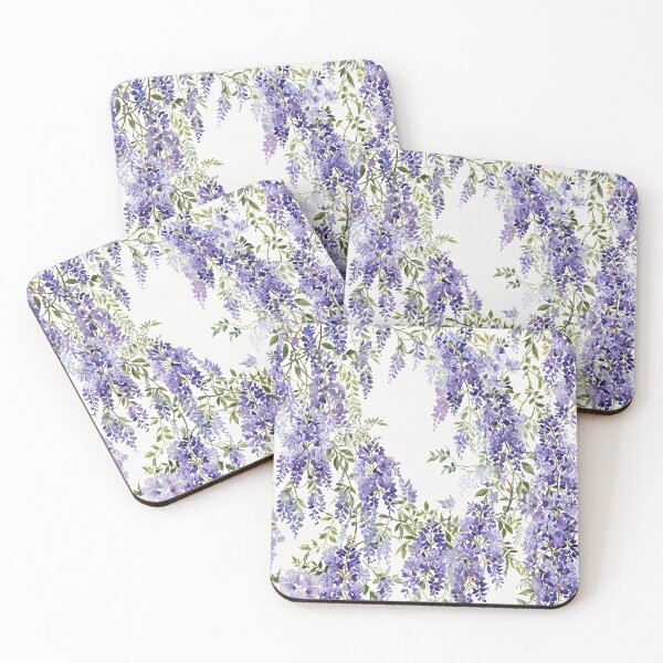 Item preview, American Wisteria flower pattern designed and sold by CoolPixels.