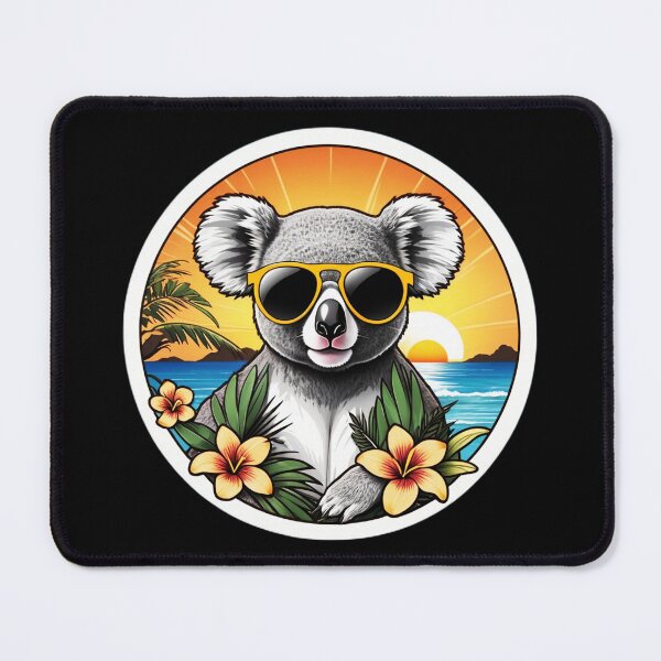 Item preview, Koala Bear with Sunglasses by The Beach in Hawaii designed and sold by NautiChic.