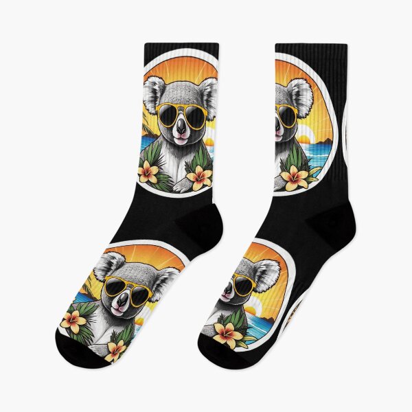 Item preview, Koala Bear with Sunglasses by The Beach in Hawaii designed and sold by NautiChic.