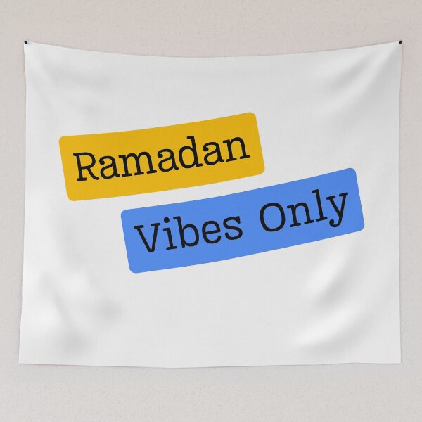 Item preview, Ramadan Vibes Only Design designed and sold by RaiyaTees.