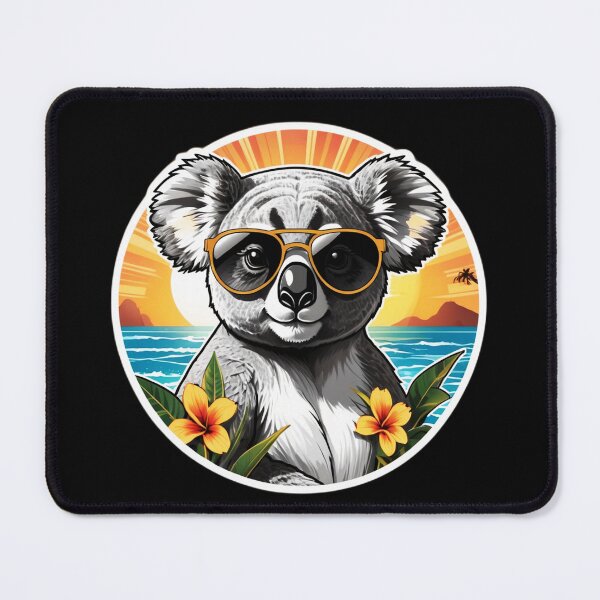Item preview, Relaxed Koala Bear with Sunglasses by The Ocean in Hawaii designed and sold by NautiChic.