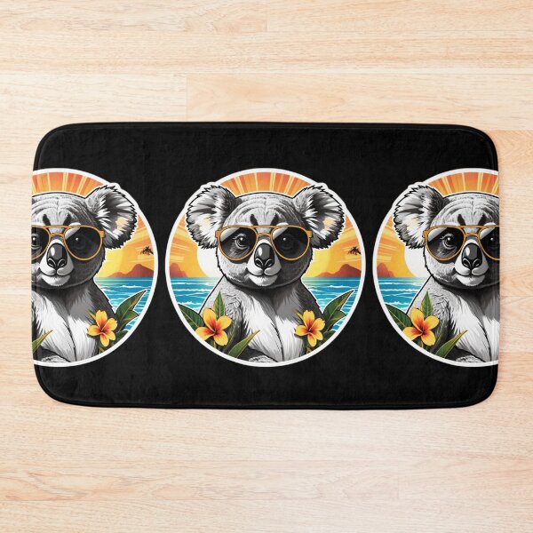 Item preview, Relaxed Koala Bear with Sunglasses by The Ocean in Hawaii designed and sold by NautiChic.