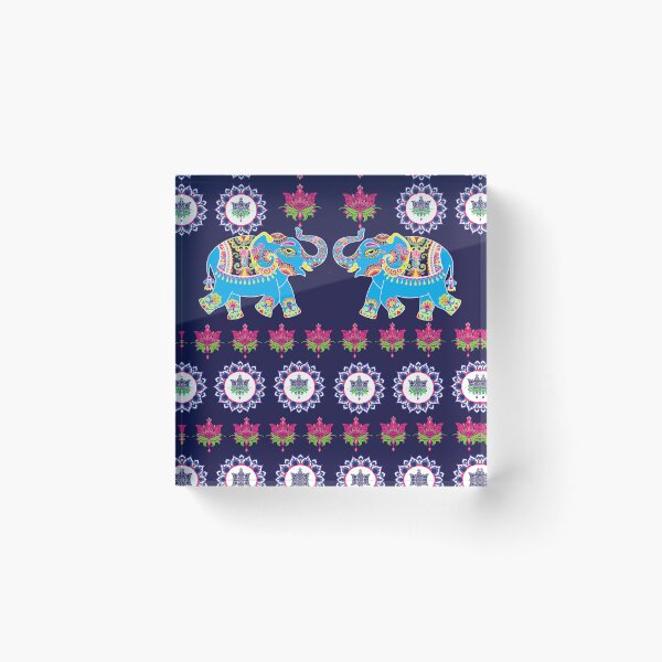 Item preview, Regal Symphony – The Blue Elephants designed and sold by BeingGraceful.
