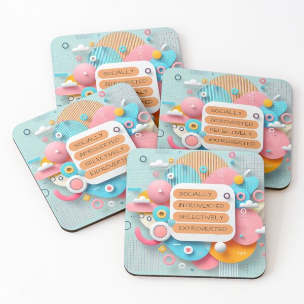 Item preview, Socially introverted, selectively extroverted. designed and sold by Nat-Rio.