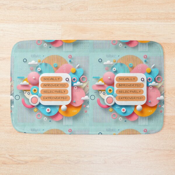 Item preview, Socially introverted, selectively extroverted. designed and sold by Nat-Rio.