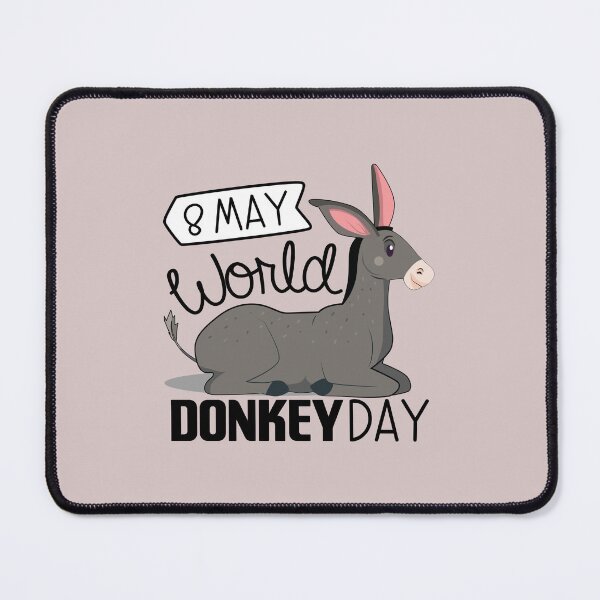 Item preview, 8 May World Donkey Day - Wacky Holidays designed and sold by ChemicalXShop.