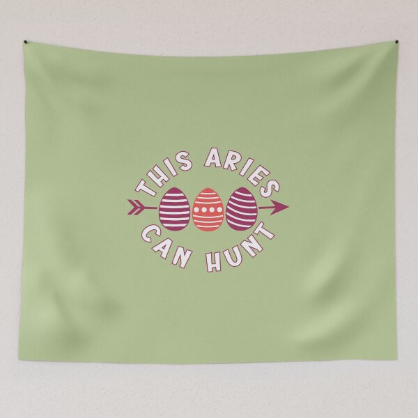 Item preview, This aries can hunt - Easter greetings for astrology lovers designed and sold by mariya-ivanova.