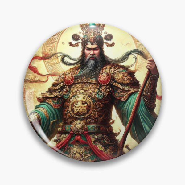 Item preview, Wu Sui Da Jiang Jun: The 42nd Tai Sui God designed and sold by BobArtGallery.