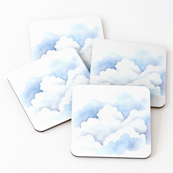 Item preview, Tranquil Cloud Watercolor Motif designed and sold by Shirtastically.