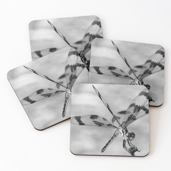 Item preview, Halloween Pennant Dragonfly Black And White  designed and sold by MercerImages.
