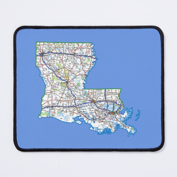 Item preview, Louisiana Roadmap designed and sold by Havocgirl.