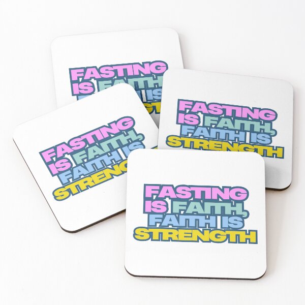 Item preview, Fasting Faith Strength Inspirational Design designed and sold by RaiyaTees.