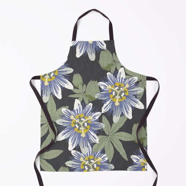 Item preview, Seamless tropical palm leaves, Passiflora flowers. Jungle leaves floral pattern. designed and sold by MatyKotiv.