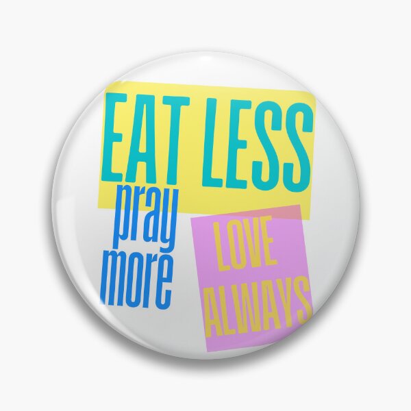 Item preview, Eat Less Pray More Inspirational Design designed and sold by RaiyaTees.