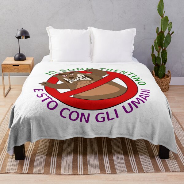 Artikelvorschau, Io sono Trentino e sto con gli umani (non orsi) ironisches Anti-Bären-Logo entworfen und verkauft von zzerga.