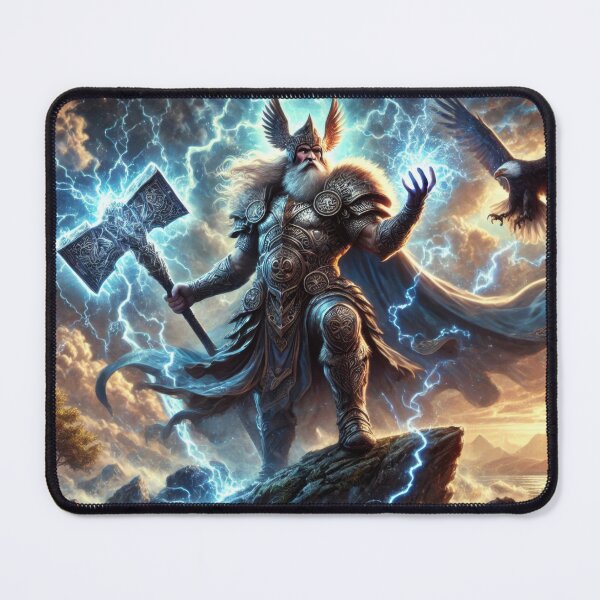 Item preview, Perun: Lord of Thunder and Storms designed and sold by BobArtGallery.