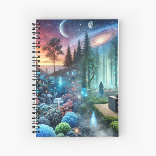 Item preview, Mystical Fantasy Underwater Forest Cosmic Kitchen Realm designed and sold by Zied Art .