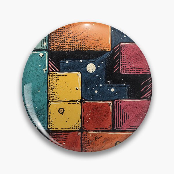 Item preview, Cosmic Cube Stack designed and sold by Hen-C-Art.