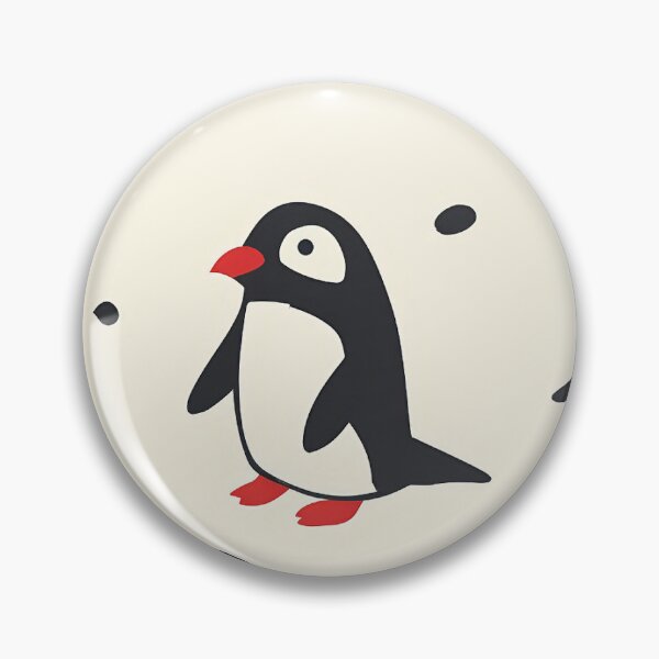 Item preview, minimalist penguin seamless pattern designed and sold by PoppyLaneStudio.