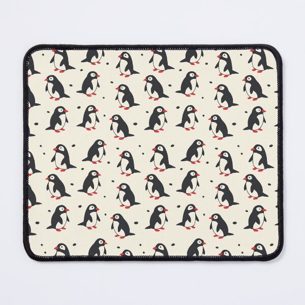 Item preview, minimalist penguin seamless pattern designed and sold by PoppyLaneStudio.