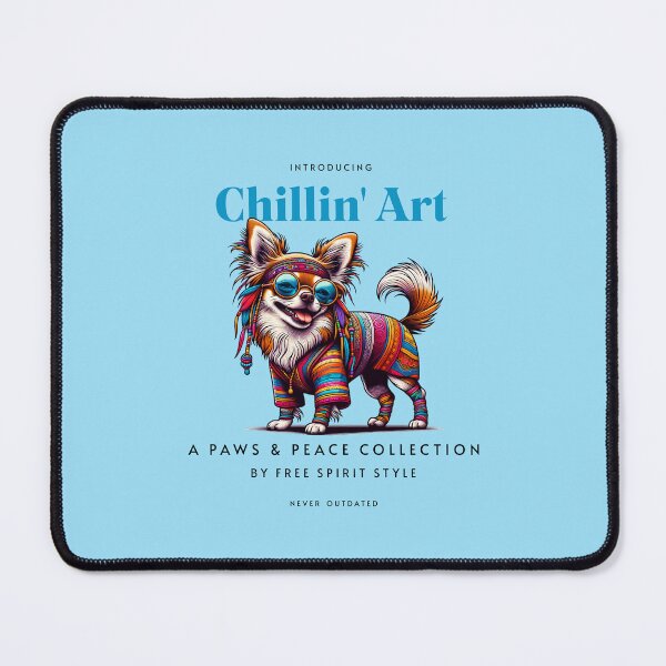 Item preview, Chillin' Art: A Paws & Peace Collection by Free Spirit Style, Unique designed and sold by villacreativa.