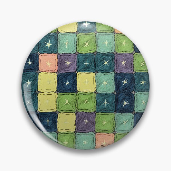 Item preview, Starry Tile Quilt designed and sold by Hen-C-Art.