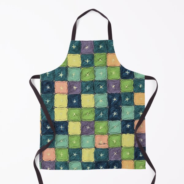 Item preview, Starry Tile Quilt designed and sold by Hen-C-Art.