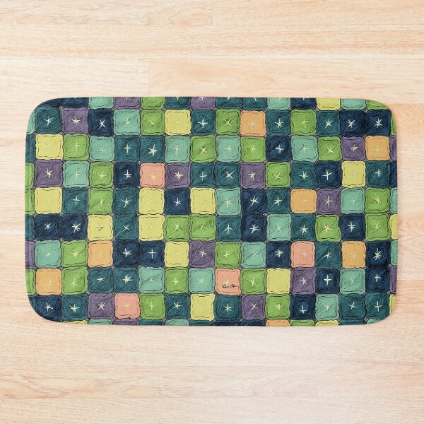 Item preview, Starry Tile Quilt designed and sold by Hen-C-Art.