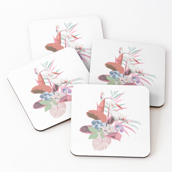Item preview, Flowers and berries composition with exotic pink plant in watercolor style. designed and sold by MatyKotiv.
