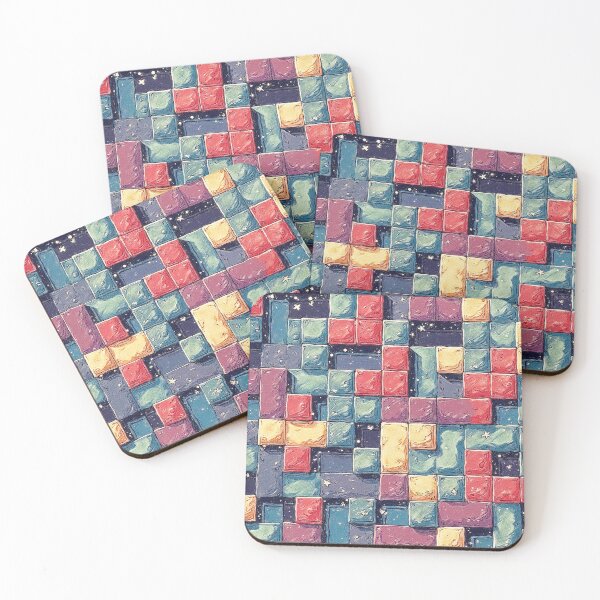 Item preview, Cosmic Block Grid designed and sold by Hen-C-Art.