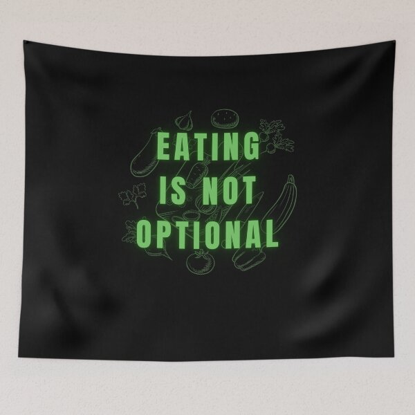 Item preview, Veggie Vitality Eating Essentials Art Print designed and sold by Zakrytos ★★★★★.