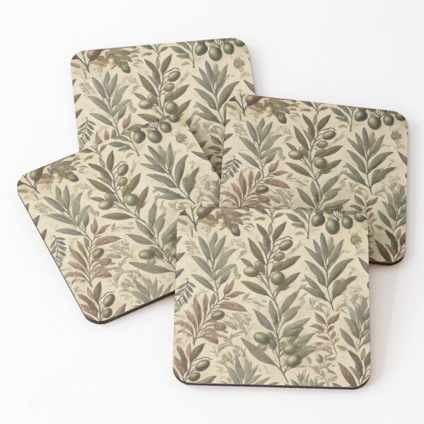 Item preview, Timeless Elegance: Olive Grove Vintage Pattern designed and sold by BobArtGallery.