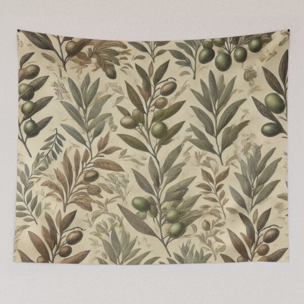 Item preview, Timeless Elegance: Olive Grove Vintage Pattern designed and sold by BobArtGallery.