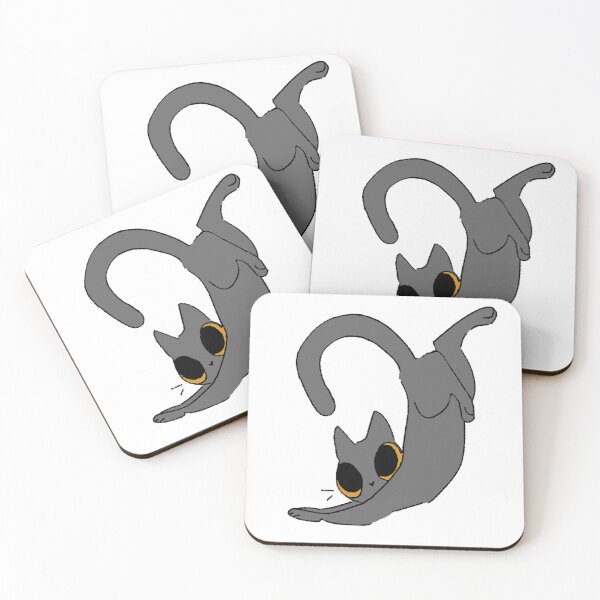 Item preview, grey meow designed and sold by critter's creatures and creations.