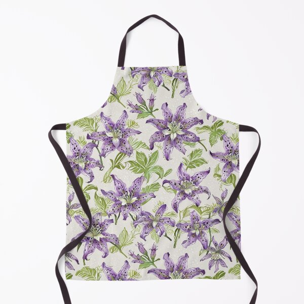 Item preview, Japanese Toad Lily flower pattern designed and sold by CoolPixels.