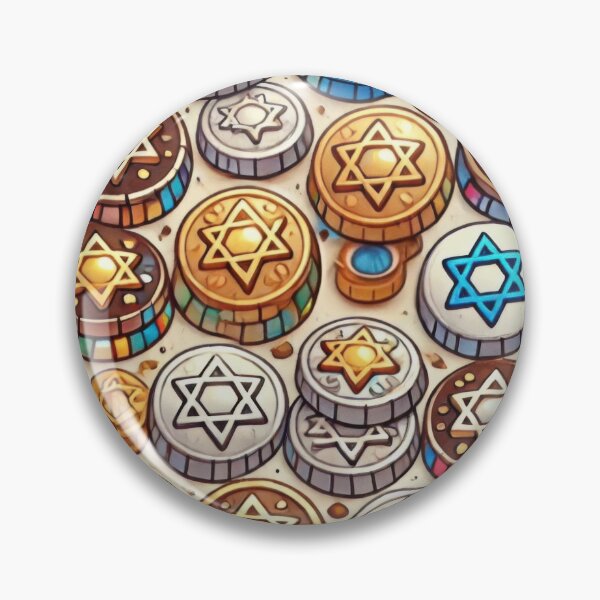 Item preview, Shimmering Treasure: Gelt Galore designed and sold by BobArtGallery.