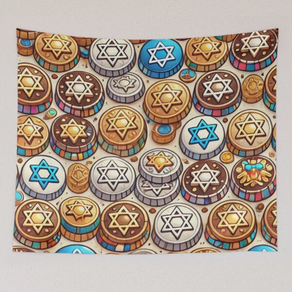 Item preview, Shimmering Treasure: Gelt Galore designed and sold by BobArtGallery.